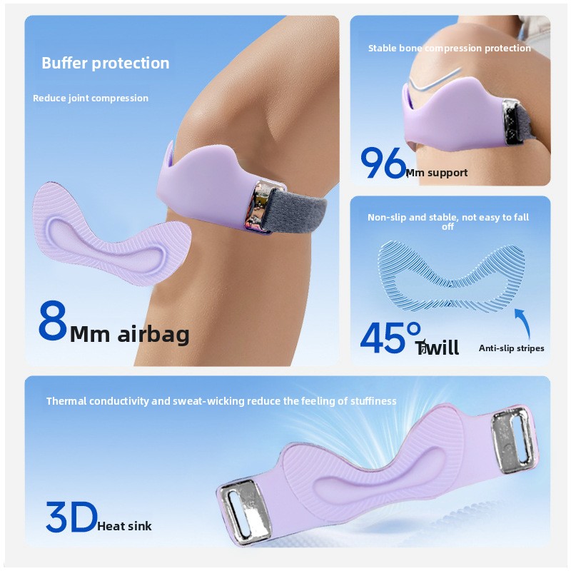 Silicone Patella Belt Professional Running Meniscus Sports Knee Brace - Image 3
